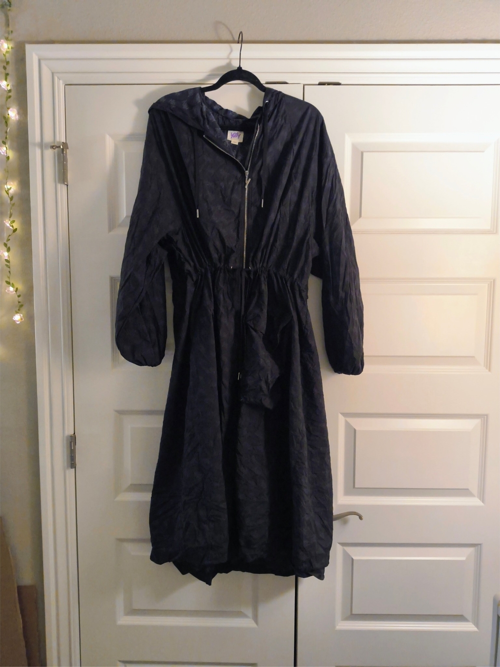 YITTY Navy Hooded Raincoat